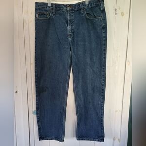 Carhartt Heavy-duty Medium Wash Jeans
